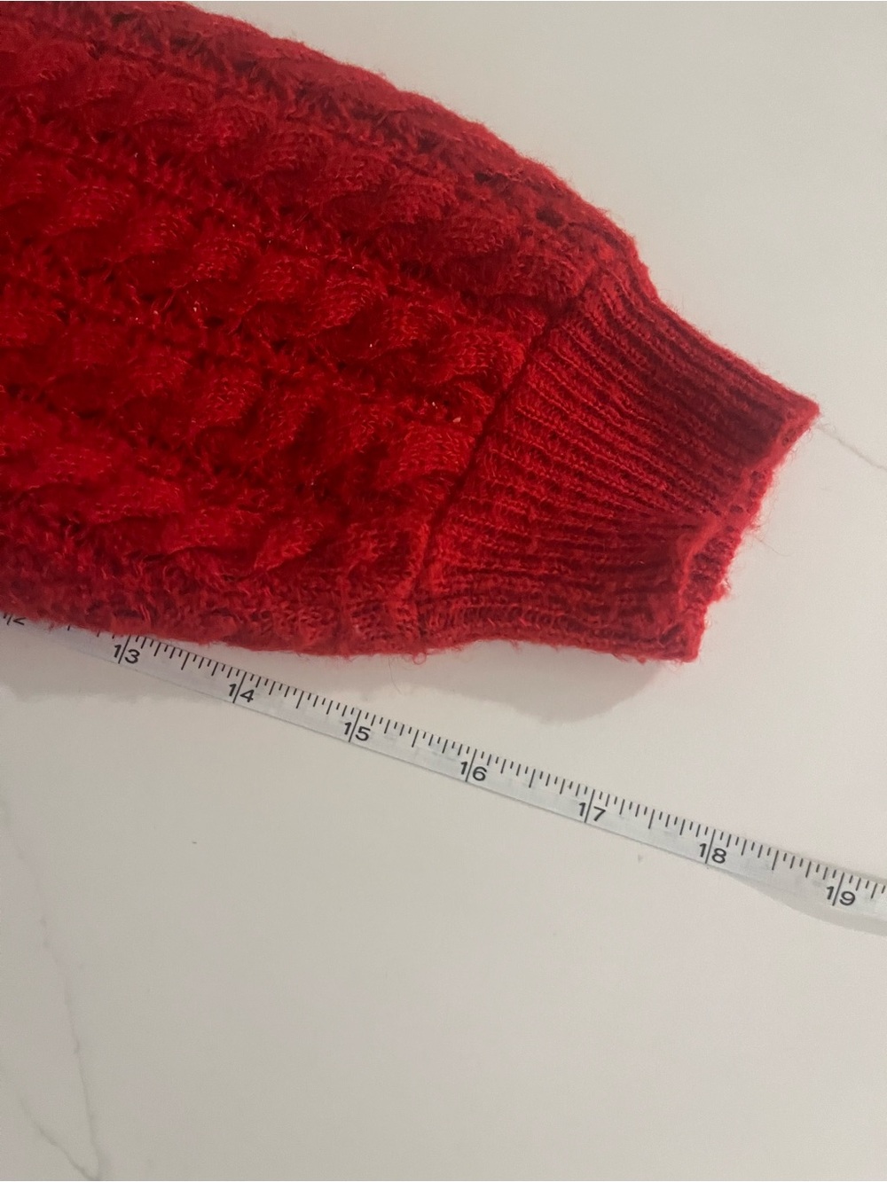 Cozy Red Sweater - Picture 6 of 6
